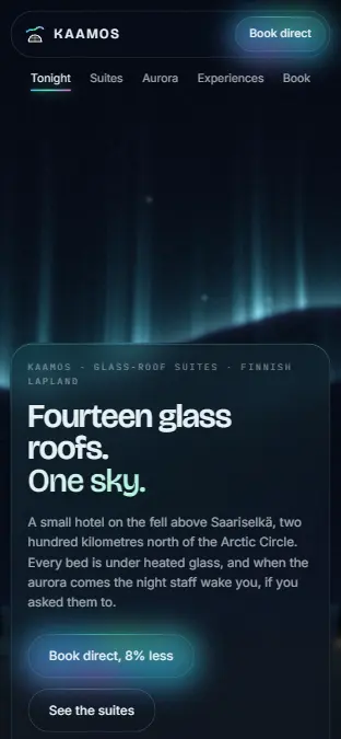 KAAMOS — Tonight, on a phone